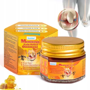 Bylinná léčivá mast Mast na klouby s včelím jedem zmírňuje bolest kolen a svalů