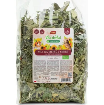 Krmivo pro hlodavce Vita Herbal Funkční směs pro srst a kůži pro hlodavce a králíky, 300 g