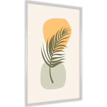 Obraz Plakát na zeď PALMOVÝ LIST Boho Minimalismus 50x70