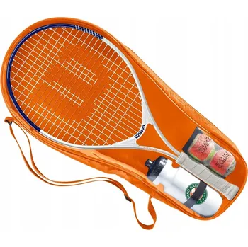 Tenisová raketa Dětská tenisová raketa Wilson Roland Garros Jr. 23 KIT