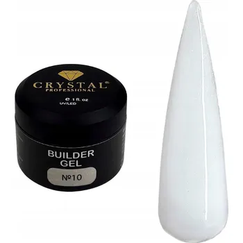 Lak na nehty Stavební gel #10 50ml CRYSTAL PROFESSIONAL stavební gel