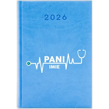 Kalendář Knižkový kalendář 2026 A5 FunnyCase modrý