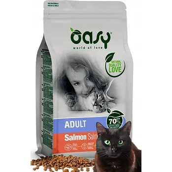 Krmivo pro kočku Oasy Dry Cat Adult Losos Suché krmivo pro kočky 300g