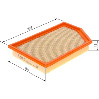 Vzduchový filtr Vzduchový filtr BOSCH F 026 400 586