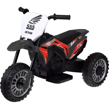 Dětská tříkolka Dětská tříkolka na elektrický pohon s hudbou – Černá