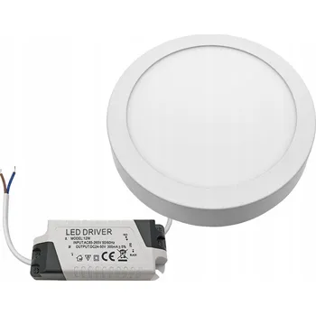 Přisazené stropní svítidlo (stropní svítidlo) kulatý Brolux 15,5 x 2,8 cm bílé