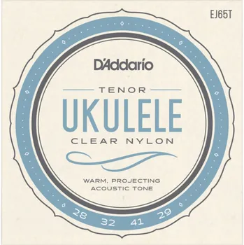 Struna pro kytaru a smyčcový nástroj Struny pro tenorové ukulele D'Addario EJ65T