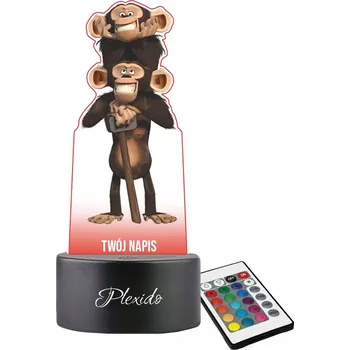 Lampička Plexido vícebarevná Noční lampa