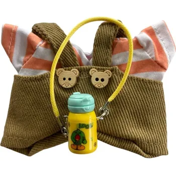 plyšák Labubu obleček oranžový