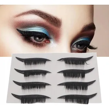 Přípravek na oči 4 páry samolepek na oční linky a nošení, sada