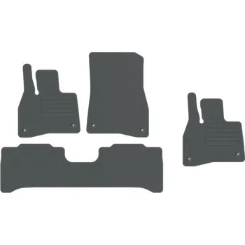 autokoberec Koberce Edecor velurové 4 ks