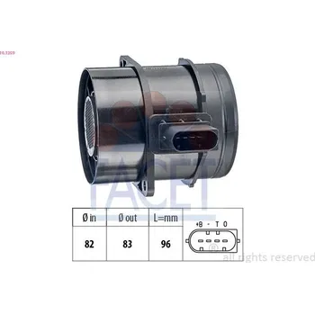 Čidlo automobilu Snímač množství protékajícího vzduchu FACET 10.1359