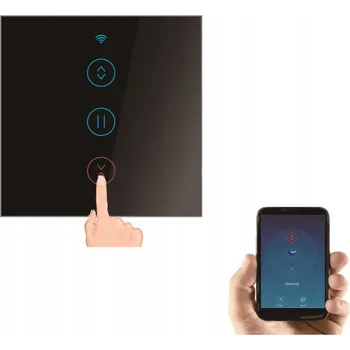 vypínač Chytrý dotykový spínač rolet, vypínač závěsů.