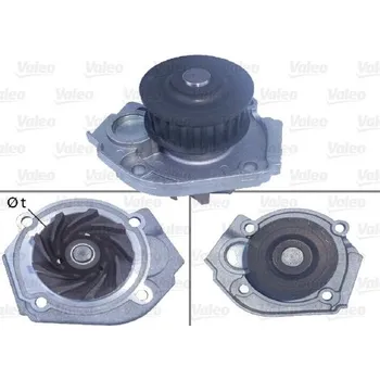 Chladič motoru Vodní čerpadlo, chlazení motoru VALEO 506967