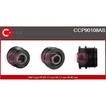 Řemenice, generátor CASCO CCP90108AS