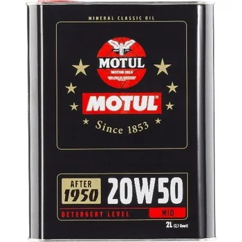 Motorový olej Motorový olej Motul 2 l 20W-50