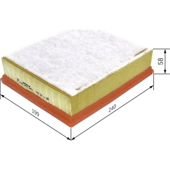 Vzduchový filtr Vzduchový filtr BOSCH F 026 400 550