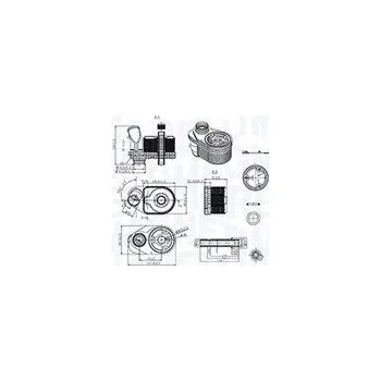 Chladič motoru Olejový chladič, motorový olej MAGNETI MARELLI RO0011