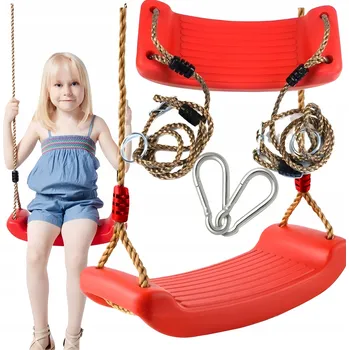 Zahradní houpačka ZAHRADNÍ HOUPAČKA PRKÉNKO SEDÁTKO PLOCHÉ NASTAVITELNÉ PEVNÉ