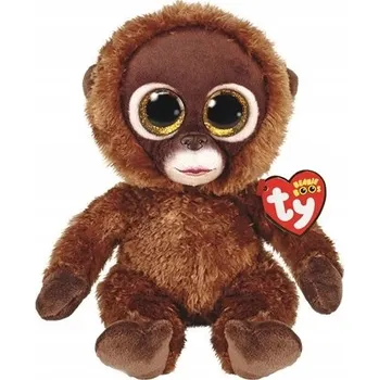plyšák Plyšák pro DĚTI 15 cm HNĚDÁ OPICE Ty PŘÍJEMNÁ na DOTEK