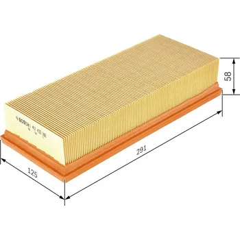 Vzduchový filtr Vzduchový filtr BOSCH 1 457 433 282
