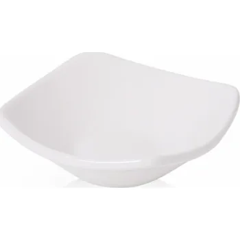 Mísa Domoletti, 7,6 cm x 7,6 cm x 2,5 cm, bílá