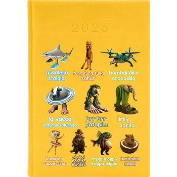 Kalendář Knižní kalendář 2026 A5 vícebarevný