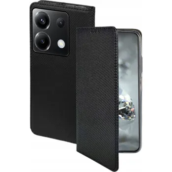 Pouzdro na mobilní telefon Flipové pouzdro BBE CASE pro Xiaomi Redmi Note 13 Pro 5G, černé
