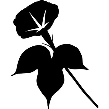 Samolepící dekorace Samolepka na stěnu květina tulipán 45x30cm