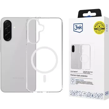 Pouzdro na mobilní telefon průhledné magnetické pouzdro Armor MagCase pro Samsung Galaxy A56 (MagSafe)