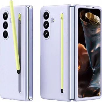 Pouzdro na mobilní telefon Zadní Kryt Erbord pro Samsung Galaxy Z Fold7 fialový