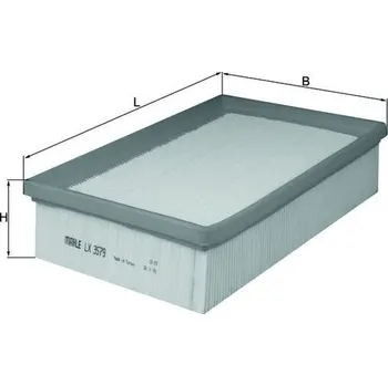 Vzduchový filtr Vzduchový filtr KNECHT LX 3579