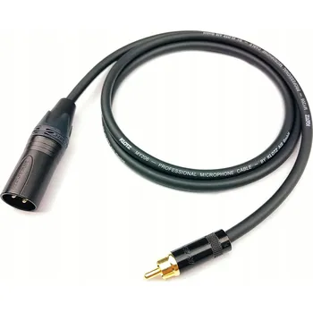 Audio kabel RCA - XLR kabel LGJ Group Kabel KLOTZ XLR M na RCA NEUTRIK 4 m 4 m