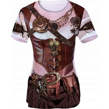 Tričko GoDan Steampunk Lady, velikost M