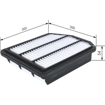 Vzduchový filtr Vzduchový filtr BOSCH F 026 400 522