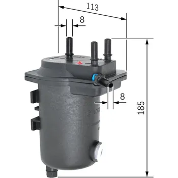 Palivový filtr Palivový filtr BOSCH 0 450 907 009