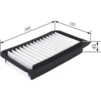 Vzduchový filtr Vzduchový filtr BOSCH F 026 400 420