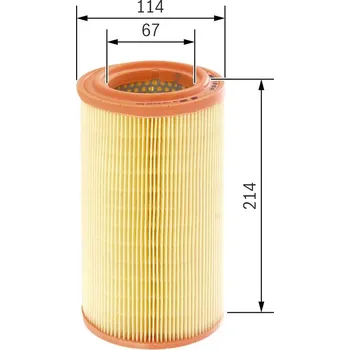 Vzduchový filtr Vzduchový filtr BOSCH 1 457 433 077