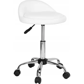 Barová židle Barová Židle eHokery bílý 69 cm umělá kůže