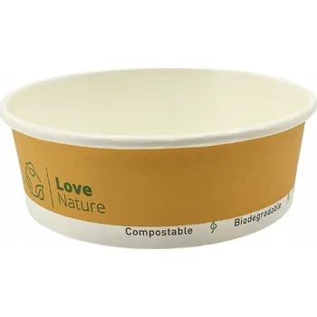 Salátová miska LoveNature 500ml, 6 balení po 50 kusech