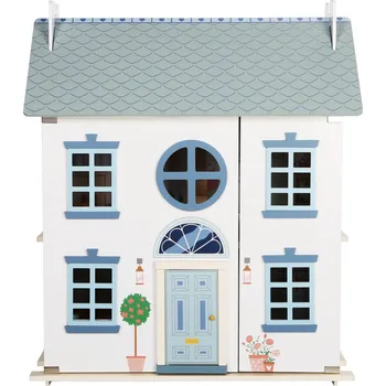 Dřevěná hračka 2Kids Toys Domeček s panenkami šedý