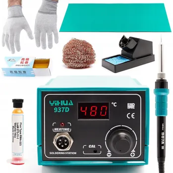 Páječka Pájecí stanice YIHUA 937D s LED displejem, regulací teploty a elektronikou