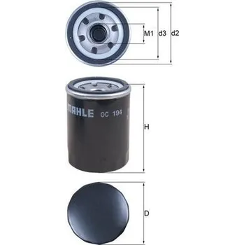 Olejový filtr Olejový filtr KNECHT OC 194