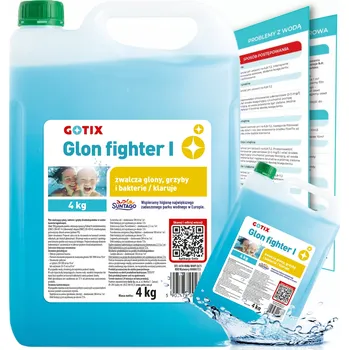 Bazénová chemie Přípravek proti řasám do bazénu Glon Fighter I 4kg Gotix 1 ks