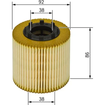 Olejový filtr Olejový filtr BOSCH 1 457 429 198