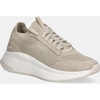 Dámské tenisky Tenisky BOSS TTNMEVO dámské, béžová barva, 50536413 50536413.275 80X, EUR 36