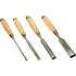 Dláto Sada plochých dlát na dřevo 8-25 mm 4 ks