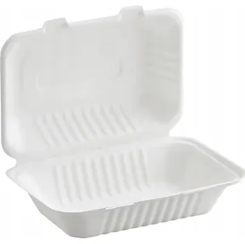 Jednorázové nádobí Nádoby z cukrové třtiny Kram 23x15,5x6,5 cm, 50 kusů