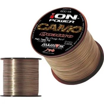 Awa-Shima Ion Power Camo Quattro 0,25 mm/600 m