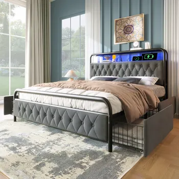 Postel Jednolůžková dřevěná postel Arhatreya 160x200 cm šedá